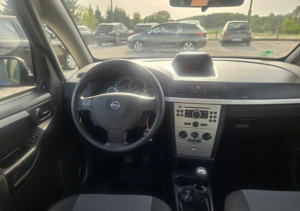 Opel Meriva cena 11500 przebieg: 194877, rok produkcji 2009 z Warszawa małe 191